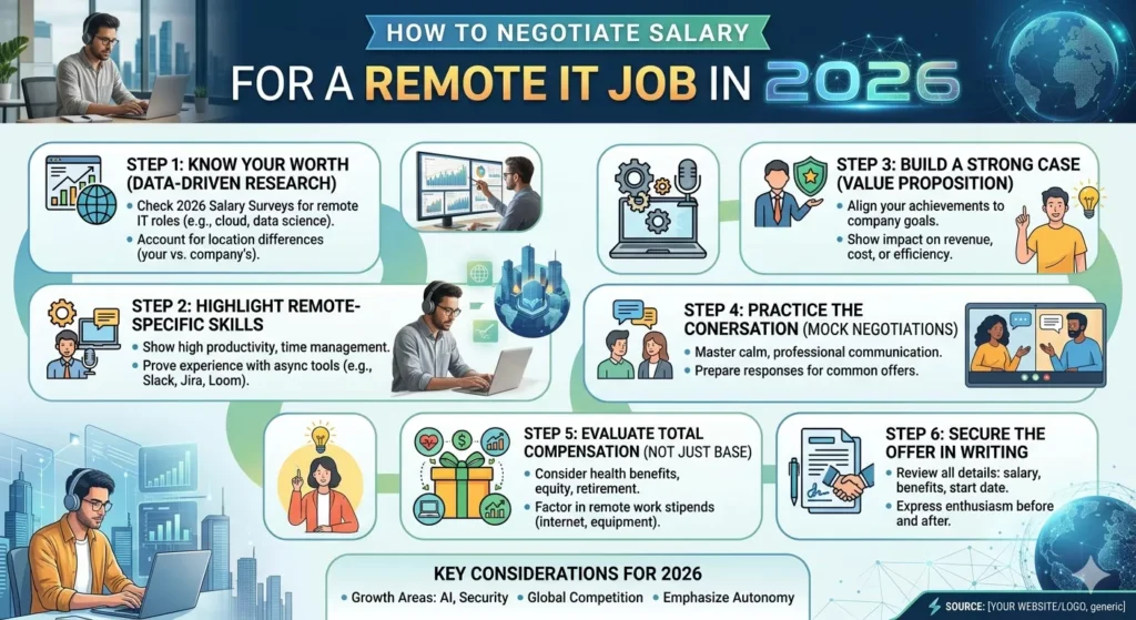 How to Negotiate Salary for Remote IT Job in 2026