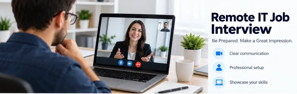 remote IT job interview questions